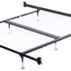 Velvet Twin Bed Frame with Headboard and LED Light in Pink 4