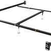 Giantex Full Platform Bed Frame Mid Century Design with Solid Wood Support 4 Giantex Full Platform Bed Frame Mid Century Design with Solid Wood Support 4