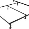 Merax Twin Size Solid Wood Platform Bed with Two Drawers in White 4
