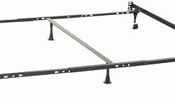 Kerns Contemporary Convertible Heavy Duty Metal Bed Frame Support