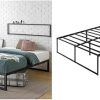 Twin Daybed with Trundle Metal Frame for Living Room and Bedroom 3