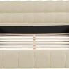 JURMERRY White Metal Daybed Frame with Steel Slats for Platform Sleep 3
