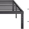 Queen Murphy Bed Frame with Shelves Drawers and USB Ports Wood 3