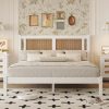 Queen Size Metal Bed Frame Heavy Duty No Box Spring Easy Assembly 4