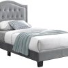 Arizona Full XL Solid Pine Bed Frame Unfinished with Hardwood Slats 3