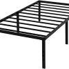 King Size DHP Emerson Metal Canopy Bed Frame in Black Finish 4