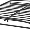 Queen Size Bed Frame with Storage Headboard and Charging Station 4