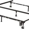 Full Size Upholstered Velvet Bed Frame with Storage and Headboard 4
