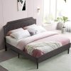 KOMFOTT Twin Over Twin Bunk Bed Space-Saving with Ladder and Guardrails 4