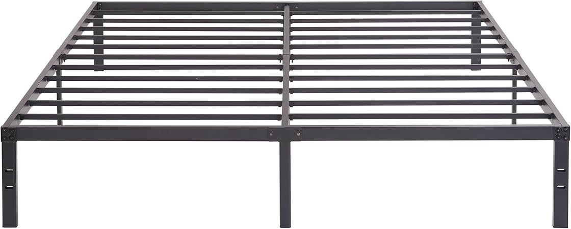 VECELO 14.2″ King Size Metal Bed Frame No Box Spring Required 2 VECELO 14.2" King Size Metal Bed Frame No Box Spring Required - Image 2