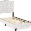 Piperton Contemporary Youth Toddler Floor Tent Bed Frame Natural Wood 3