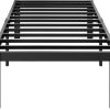 Lexicon California King Bed Frame with Velvet Headboard and Easy Assembly 3