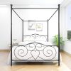 Queen Size Linen Upholstered Bed with Storage Drawers and Trundle 4