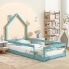 Linique Rattan Twin Daybed with 2 Drawers for Small Spaces 3