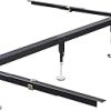 Queen Size Bed Frame with Headboard Footboard No Box Spring Needed 3