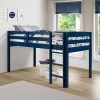 VECELO Twin Size Upholstered Bed Frame with Adjustable Headboard 4