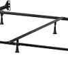 Hillsdale Metal Black Queen King Bed Frame for Modern Bedrooms