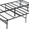 Twin Platform Bed with Storage Bookcases and 4 Drawers in Gray 4