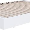 Nexera Full Size White Platform Bed for Stylish Sleep Solutions