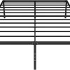 ZHAZHADI King Size Metal Bed Frame with Under Bed Storage and Durability