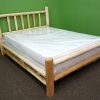 Twin Size Wooden Platform Bed Frame with Headboard and Footboard 4