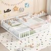 Chic Velvet Queen Bed Frame with Shell Headboard for Elegance 4