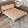 Queen Size Metal Platform Bed Frame Easy Assembly with Headboard 3