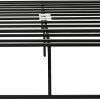 14 Inch Tall Metal Slat Bed Frame No Box Spring Needed Queen Size