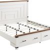 Multi-Functional Wood Full Size Bed Frame with Twin Trundle and Storage 4 Multi-Functional Wood Full Size Bed Frame with Twin Trundle and Storage 4