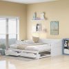 GAOMON King Size Bed Frame with Storage and Charging Station 3