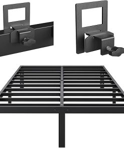 Queen Size 14 Inch Heavy Duty Metal Bed Frame with Mattress Gaskets 2