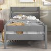 Metal Twin Over Full Bunk Bed Frame with Ladder and Safety Guardrails 3 Metal Twin Over Full Bunk Bed Frame with Ladder and Safety Guardrails 3