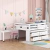 Sturdy Twin Bed Frame with Headboard and Footboard for Storage 3