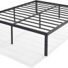 Bellemave Full Bed Frame with LED Lights and Elegant Flowers Headboard 3
