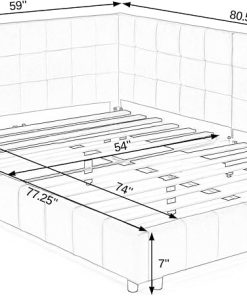 Corner Daybed with Storage Drawers Upholstered for Guest Room 2