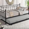 Full Size Boucle Bed Frame with Upholstered Teddy Fabric and Headboard 3