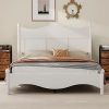 Furnulem Twin Bed Frame with Charging Station LED Lights and Night Stand 3