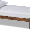 Keyluv King Bed Frame with 4 Storage Drawers and Modern Headboard 4