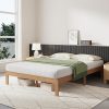 King Size Metal Bed Frame with Steel Slats No Box Spring Needed 4