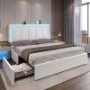 SHA CERLIN Queen Bed Frame Adjustable Headboard Velvet Upholstered 4 SHA CERLIN Queen Bed Frame Adjustable Headboard Velvet Upholstered 4