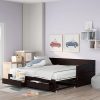 Pink Full Size Bed Frame Velvet Upholstered Headboard Easy Assembly 3