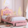 Queen Size Low Profile Bed Frame No Box Spring Easy Assembly 4