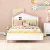 Twin Daybed with Trundle Metal Frame Stylish Headboard No Box Spring 4
