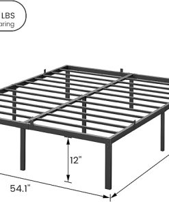 GAOMON 14 Inch Full Bed Frame No Box Spring Needed with Storage 2