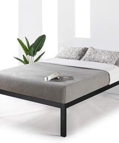 Mellow JustMallet Queen Frame 18 Inch Heavy Duty Steel Bed Black 2