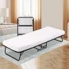 BOFENG Twin Metal Bunk Beds with Side Ladders for Dorms and Bedrooms 4