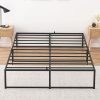 Full Size Bed Frame – 14 Inch Metal Platform Frame with Steel Support