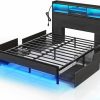 Heavy Duty 14 Inch Metal Folding Bed Frame Easy Assembly Queen Black 4 Heavy Duty 14 Inch Metal Folding Bed Frame Easy Assembly Queen Black 4