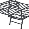 YITAHOME Metal Four Poster Bed Frame with Built-in Headboard, King Size 3