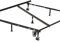 Full Black Bed Frame for Comfortable Sleep and Stylish Design